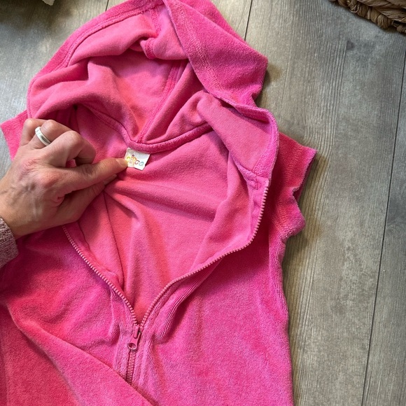 Y2K Swim Coverup Dress Terry Cloth Circo Toddler Girl Size 2T - Picture 12 of 13